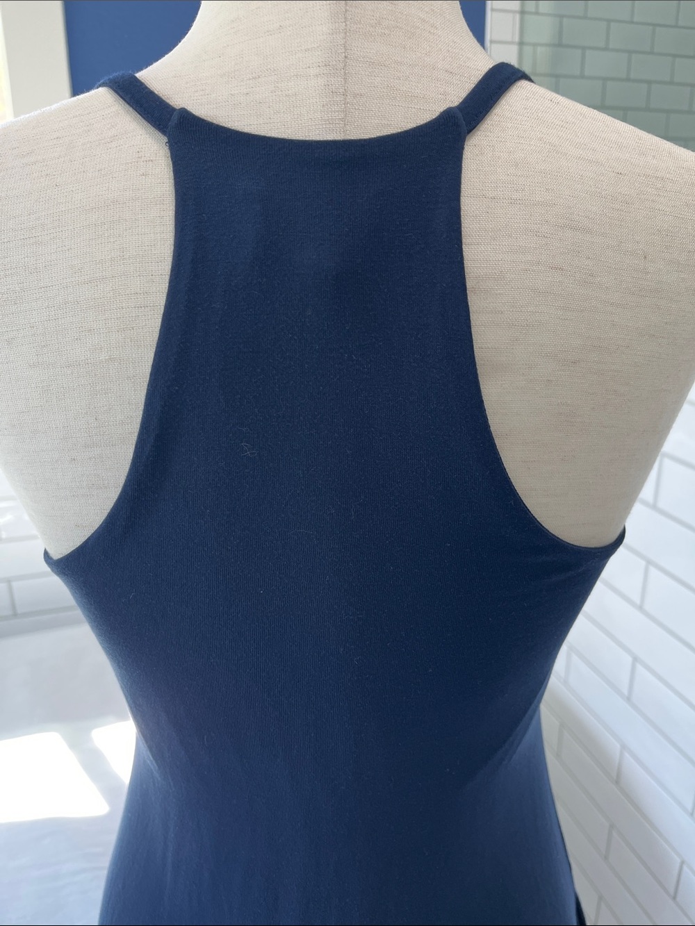 Lou & Grey Navy Scoop Neck Tank Dress - Picture 3 of 10
